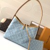 Louis Vuitton OnTheGo blue denim canvas bag Louis Vuitton OnTheGo blue denim canvas bag