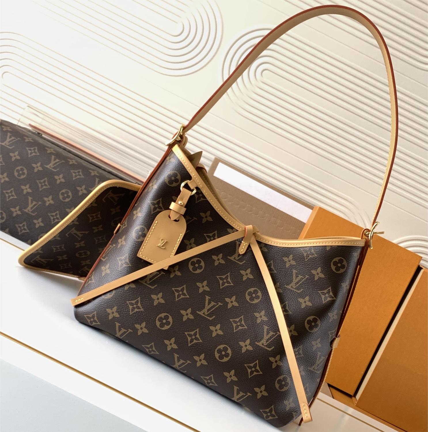 Louis Vuitton OnTheGo Classic Canvas Textured Bag