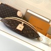 Louis Vuitton MINI BUMBAG Classic Canvas Textured Handbag Louis Vuitton MINI BUMBAG Classic Canvas Textured Handbag