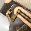 Louis Vuitton MINI BUMBAG Classic Canvas Textured Handbag Louis Vuitton MINI BUMBAG Classic Canvas Textured Handbag