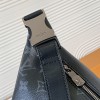 Louis Vuitton MINI BUMBAG classic black canvas textured handbag Louis Vuitton MINI BUMBAG classic black canvas textured handbag