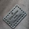 Louis Vuitton MINI BUMBAG Classic Medium Black Canvas Textured Handbag Louis Vuitton MINI BUMBAG Classic Medium Black Canvas Textured Handbag