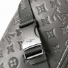 Louis Vuitton MINI BUMBAG Classic Medium Black Canvas Textured Leather Bag Louis Vuitton MINI BUMBAG Classic Medium Black Canvas Textured Leather Bag