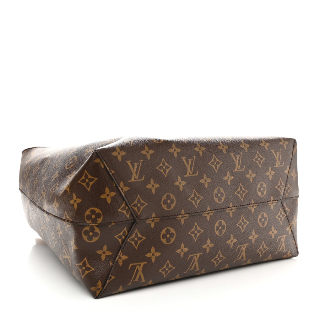 LOUIS VUITTON Monogram Flower Hobo Beige  LOUIS VUITTON Monogram Flower Hobo Beige