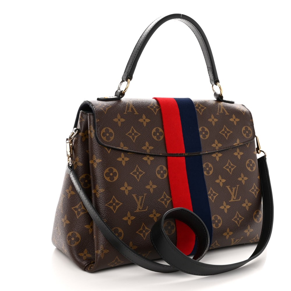 LOUIS VUITTON Monogram Georges MM Marine Cherry LOUIS VUITTON Monogram Georges MM Marine Cherry