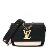 LOUIS VUITTON Grained Calfskin Lockme Tender Black LOUIS VUITTON Grained Calfskin Lockme Tender Black