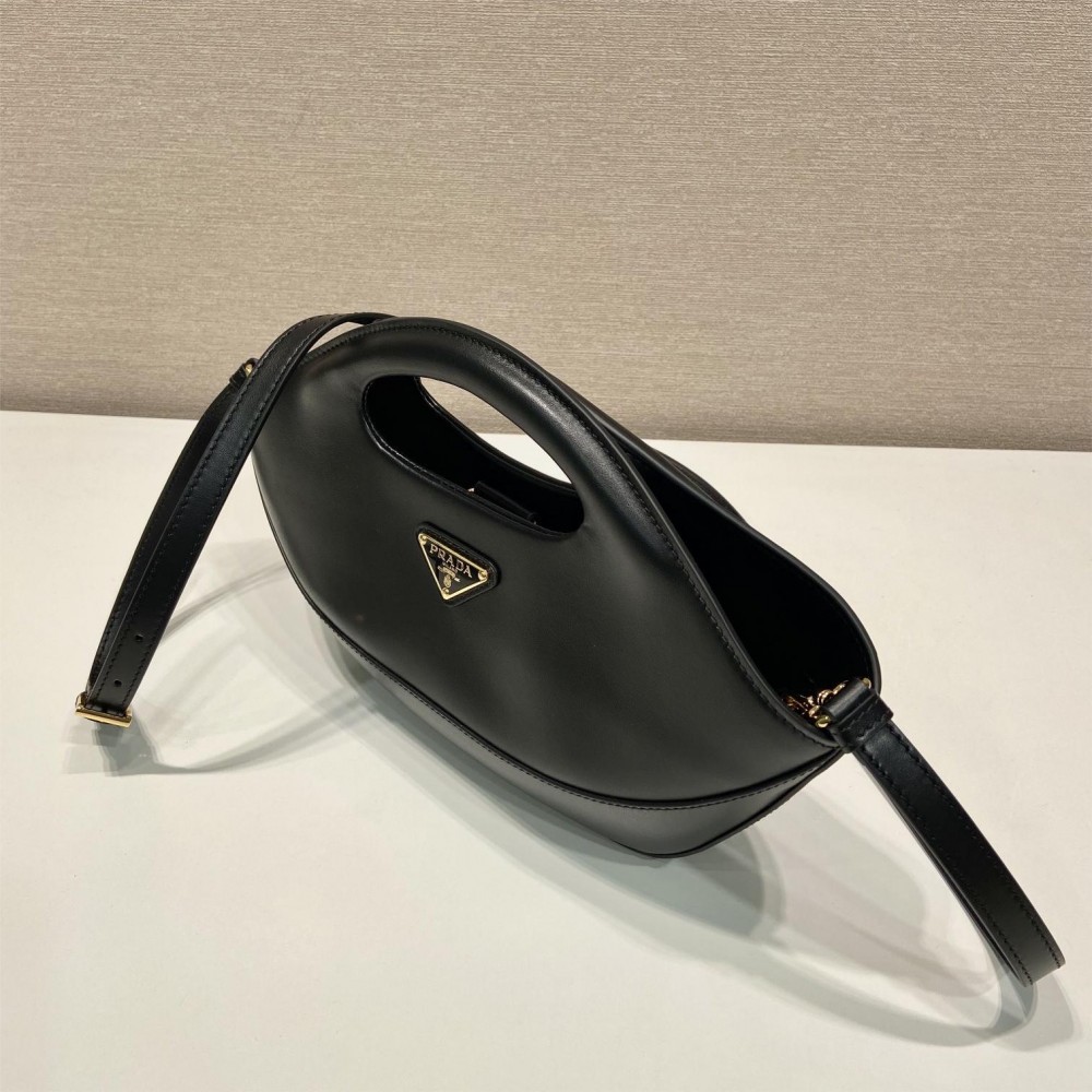 Prada Sidonie Mini Bag in Black Leather Shoulder Strap Prada Sidonie Mini Bag in Black Leather Shoulder Strap