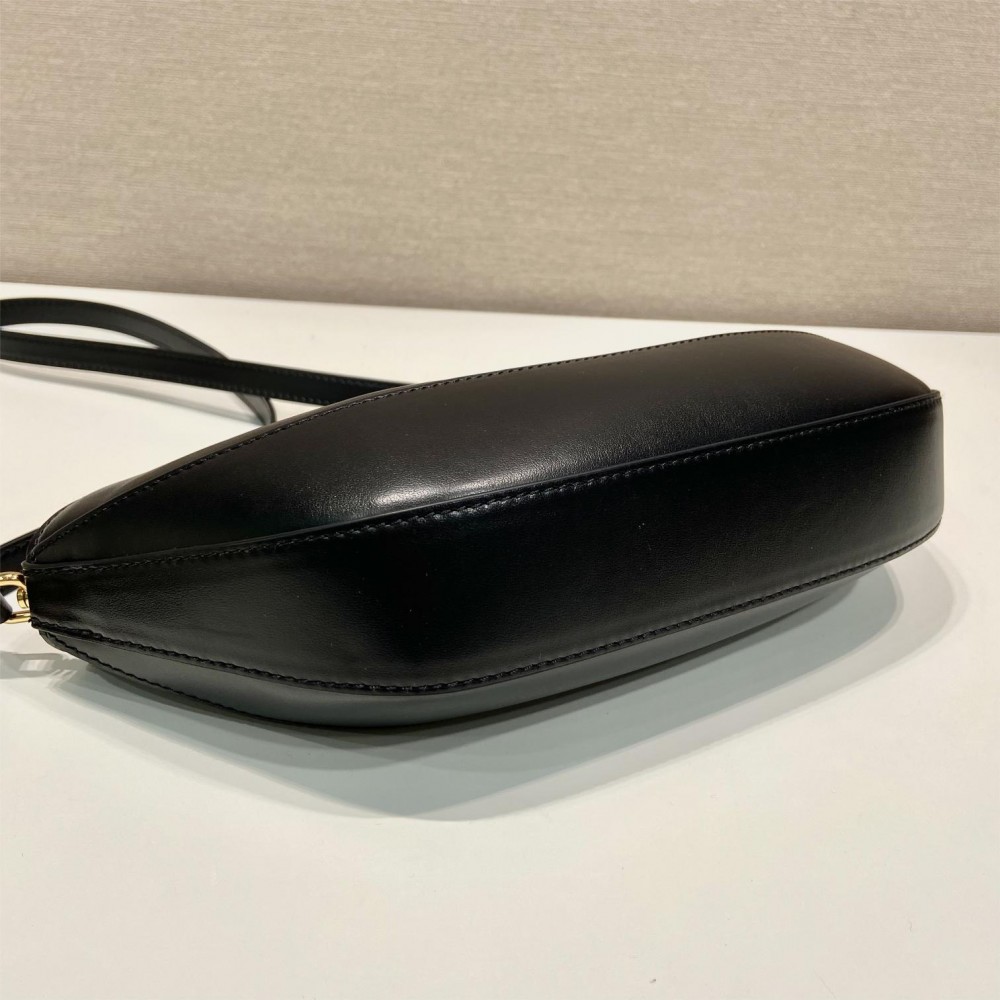 Prada Sidonie Mini Bag in Black Leather Shoulder Strap Prada Sidonie Mini Bag in Black Leather Shoulder Strap