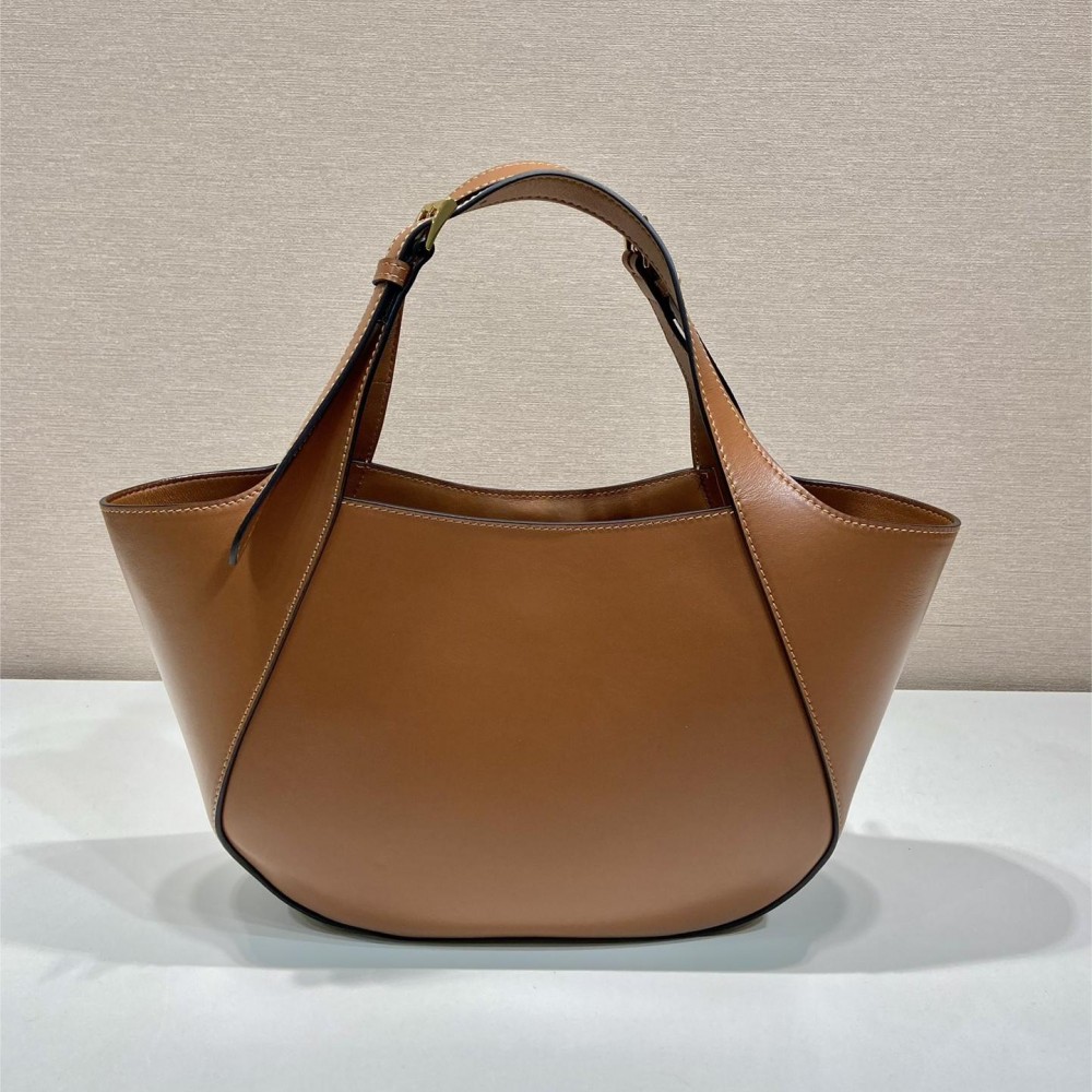 Prada Arqué naplak patent leather shoulder bag Prada Arqué naplak patent leather shoulder bag