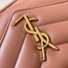 Saint Laurent NIKI series warm pink quilted leather exquisite hardware chain bag Saint Laurent NIKI series warm pink quilted leather exquisite hardware chain bag