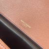 Saint Laurent NIKI series warm pink quilted leather exquisite hardware chain bag Saint Laurent NIKI series warm pink quilted leather exquisite hardware chain bag