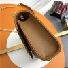 Saint Laurent Classic Chain Stripe Woodland Brown Leather Shoulder Bag Saint Laurent Classic Chain Stripe Woodland Brown Leather Shoulder Bag