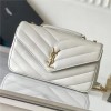 Saint Laurent NIKI series ivory quilted leather exquisite hardware chain bag Saint Laurent NIKI series ivory quilted leather exquisite hardware chain bag
