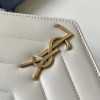 Saint Laurent NIKI series ivory quilted leather exquisite hardware chain bag Saint Laurent NIKI series ivory quilted leather exquisite hardware chain bag