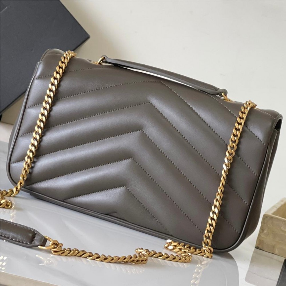 Saint Laurent NIKI series volcanic mud quilted leather exquisite hardware chain bag Saint Laurent NIKI series volcanic mud quilted leather exquisite hardware chain bag