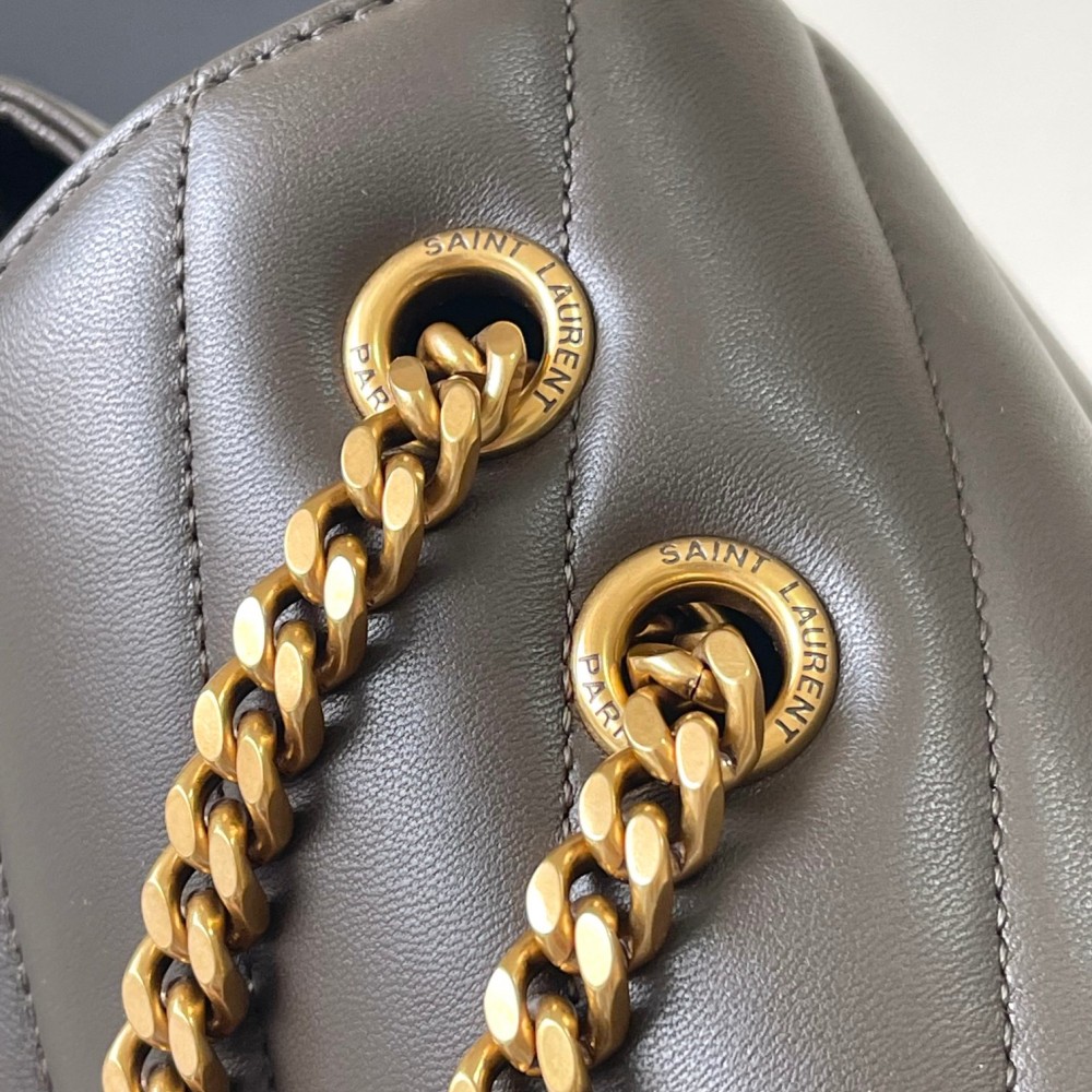 Saint Laurent NIKI series volcanic mud quilted leather exquisite hardware chain bag Saint Laurent NIKI series volcanic mud quilted leather exquisite hardware chain bag