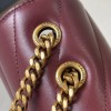 Saint Laurent NIKI series crimson quilted leather exquisite hardware chain bag Saint Laurent NIKI series crimson quilted leather exquisite hardware chain bag