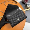 Saint Laurent classic silver hardware chain black textured leather shoulder bag Saint Laurent classic silver hardware chain black textured leather shoulder bag