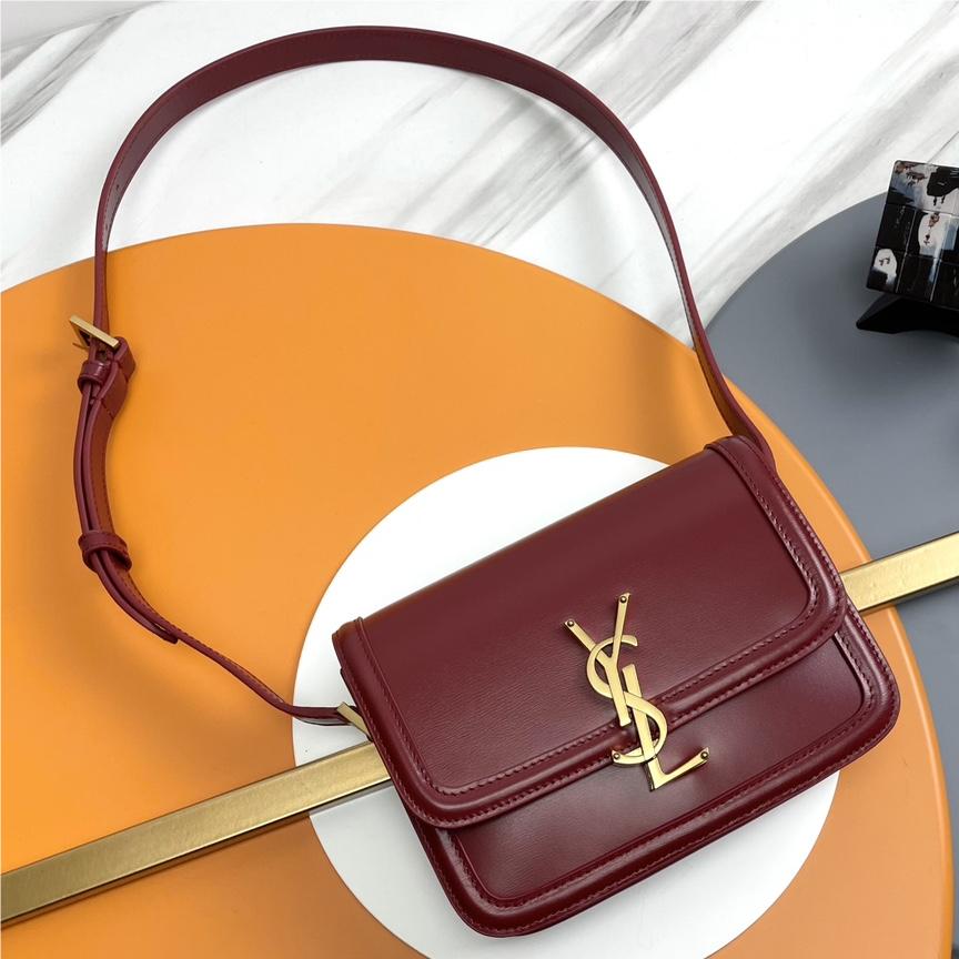 Saint Laurent Burgundy Crimson Manhattan SUNSET Flap Shoulder Bag Saint Laurent Burgundy Crimson Manhattan SUNSET Flap Shoulder Bag
