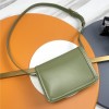 Saint Laurent Burgundy Emerald Green Manhattan SUNSET Flap Shoulder Bag Saint Laurent Burgundy Emerald Green Manhattan SUNSET Flap Shoulder Bag