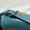Saint Laurent Burgundy Emerald Teal Manhattan SUNSET Flap Shoulder Bag Saint Laurent Burgundy Emerald Teal Manhattan SUNSET Flap Shoulder Bag