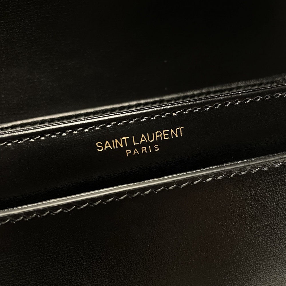 Saint Laurent Burgundy Jade Starry Black Manhattan SUNSET Flap Shoulder Bag Saint Laurent Burgundy Jade Starry Black Manhattan SUNSET Flap Shoulder Bag
