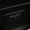 Saint Laurent Burgundy Jade Starry Black Silver Badge Manhattan SUNSET Flap Shoulder Bag Saint Laurent Burgundy Jade Starry Black Silver Badge Manhattan SUNSET Flap Shoulder Bag