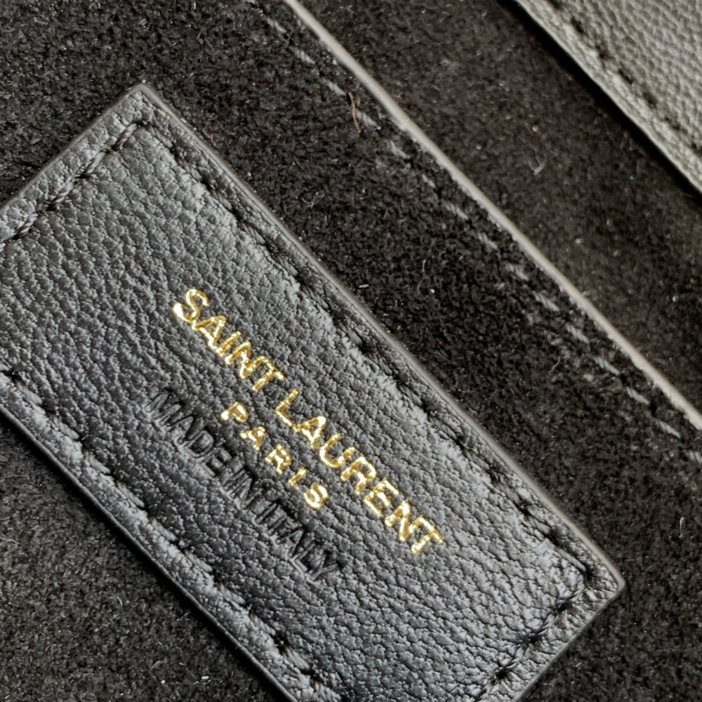 Saint Laurent Classic Large Logo Diamond Check Cowhide Shoulder Bag Saint Laurent Classic Large Logo Diamond Check Cowhide Shoulder Bag
