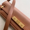 Saint Laurent Manhattan baguette with large logo and vintage leather flap Saint Laurent Manhattan baguette with large logo and vintage leather flap