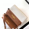 Saint Laurent Manhattan baguette with large logo and vintage leather flap Saint Laurent Manhattan baguette with large logo and vintage leather flap