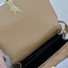 Saint Laurent Heavy Brown Suede Chain Shoulder Bag Saint Laurent Heavy Brown Suede Chain Shoulder Bag