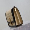 Saint Laurent black and white contrast suede chain shoulder bag Saint Laurent black and white contrast suede chain shoulder bag