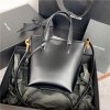 Saint Laurent textured black classic hardware leather chain handbag Saint Laurent textured black classic hardware leather chain handbag