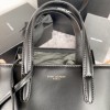 Saint Laurent textured black classic hardware leather chain handbag Saint Laurent textured black classic hardware leather chain handbag