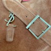 Saint Laurent Paris VII Small Bag in Grained Fresh Brown Leather Saint Laurent Paris VII Small Bag in Grained Fresh Brown Leather