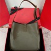 Saint Laurent hobo full leather underarm bag soft series navy suede women's shoulder bag Saint Laurent hobo full leather underarm bag soft series navy suede women's shoulder bag