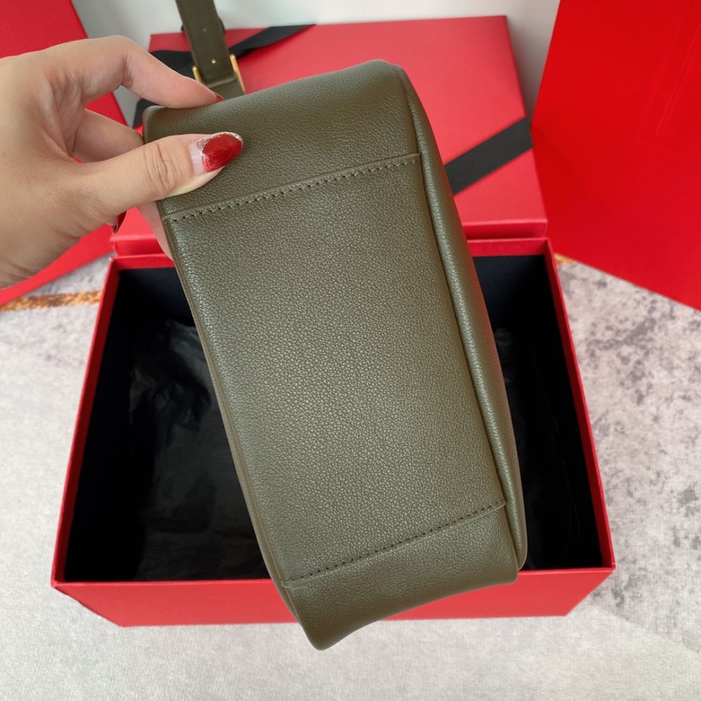 Saint Laurent hobo full leather underarm bag soft series navy suede women's shoulder bag Saint Laurent hobo full leather underarm bag soft series navy suede women's shoulder bag