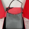 Saint Laurent hobo full leather underarm bag soft series rhino grey suede women's shoulder bag Saint Laurent hobo full leather underarm bag soft series rhino grey suede women's shoulder bag