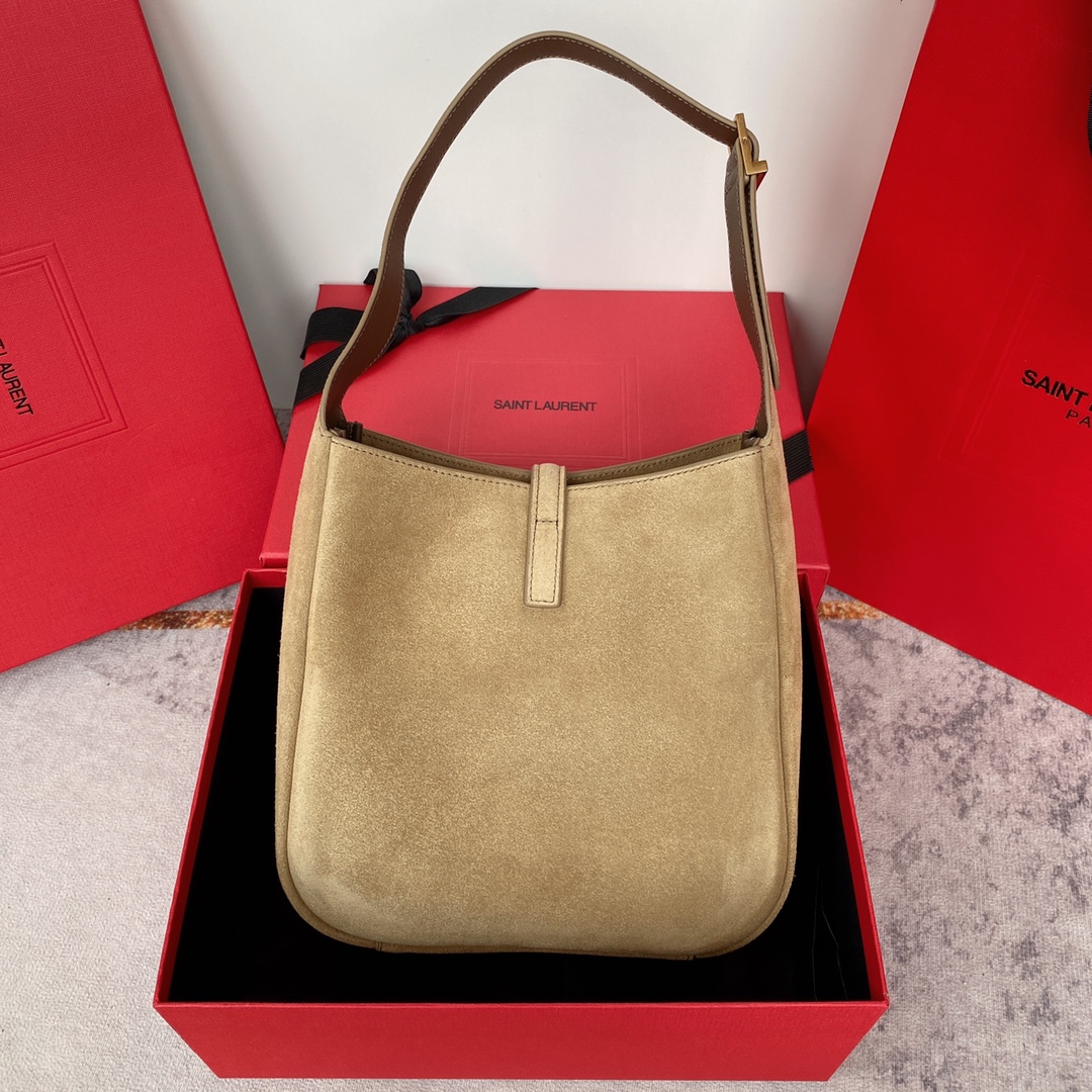 Saint Laurent Le 5À7 brown leather exquisite handbag Saint Laurent Le 5À7 brown leather exquisite handbag