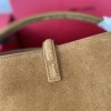 Saint Laurent Niki suede warm brown exquisite hardware genuine leather handbag Saint Laurent Niki suede warm brown exquisite hardware genuine leather handbag
