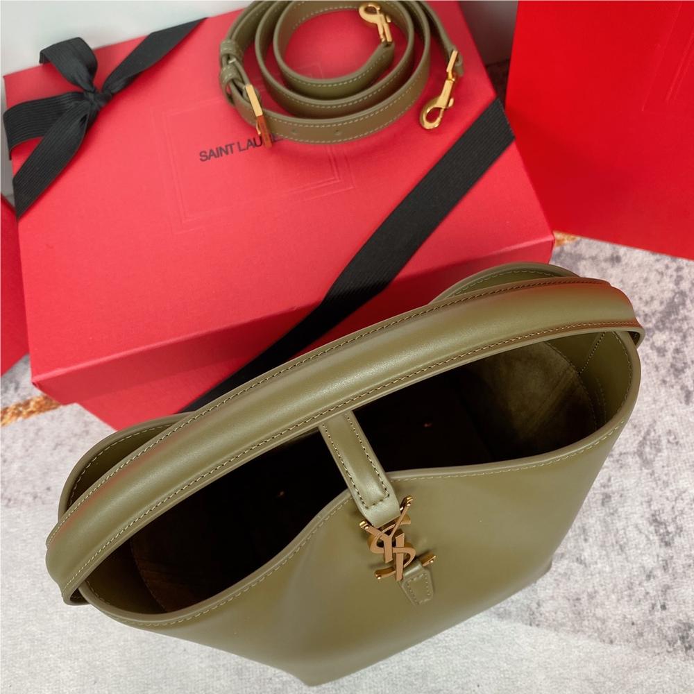 Saint Laurent Niki glossy emerald exquisite hardware leather handbag Saint Laurent Niki glossy emerald exquisite hardware leather handbag