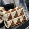 Saint Laurent NIKI series suede women's medium folding vintage leather handbag Saint Laurent NIKI series suede women's medium folding vintage leather handbag