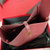 Saint Laurent NIKI series shiny crimson women's exquisite hardware leather handbag Saint Laurent NIKI series shiny crimson women's exquisite hardware leather handbag