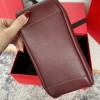 Saint Laurent NIKI series shiny crimson women's exquisite hardware leather handbag Saint Laurent NIKI series shiny crimson women's exquisite hardware leather handbag