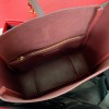 Saint Laurent NIKI series shiny crimson women's exquisite hardware leather handbag Saint Laurent NIKI series shiny crimson women's exquisite hardware leather handbag