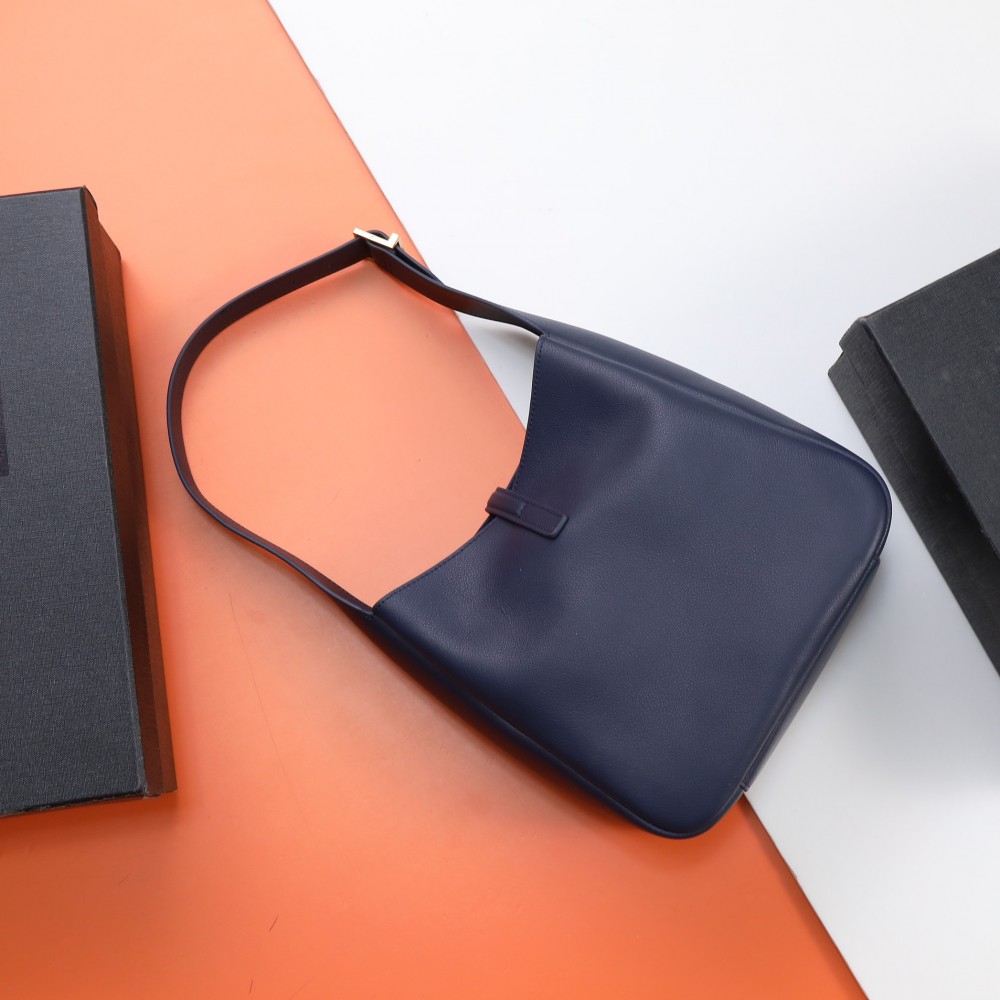 Saint Laurent Jungle Brown Shiny Premium Leather Large Bucket Bag