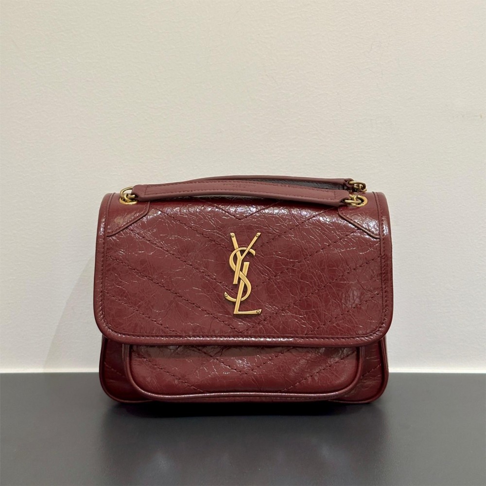 Saint Laurent Niki Elegant Black small flap bag