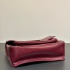 Saint Laurent Niki burgundy flap bag