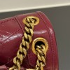 Saint Laurent Niki burgundy flap bag