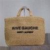  Rive Gauche Raffia Tote Bag
